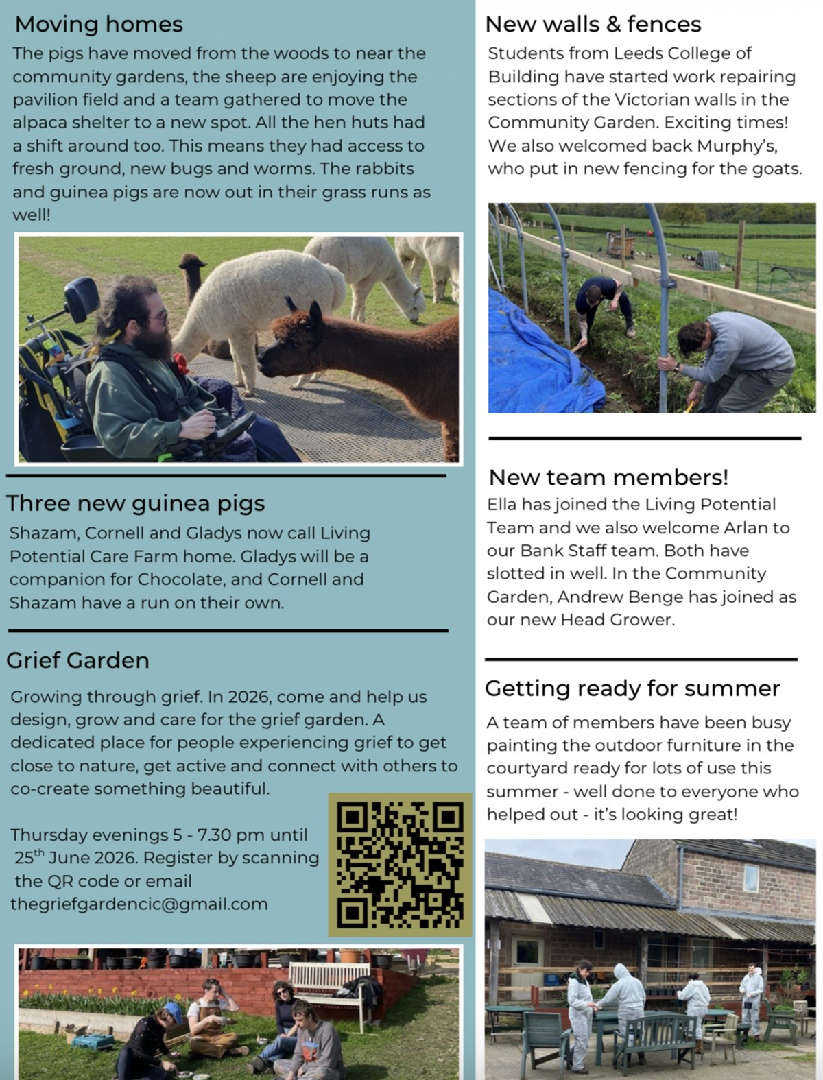 Spring Newsletter Page 2 2026
